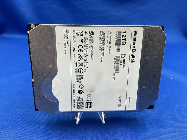 Alt view image 5 of 6 - (NOT FOR HOME PC!) HUH721212AL4200 WD HGST DC HC520 12TB 7.2K SAS 12Gb/s 3.5" 4Kn HDD