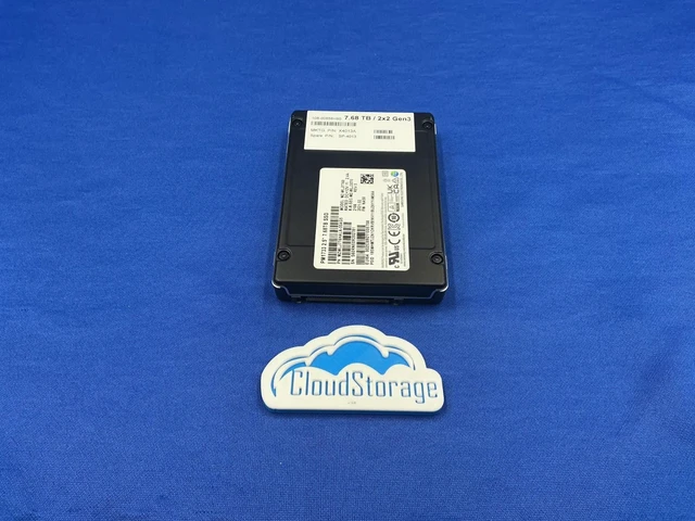 Alt view image 5 of 7 - X4013A NETAPP Samsung MZ-WLJ7T60 PM1733 7.68TB NVME PCIe Gen4 U.2 2.5" SSD