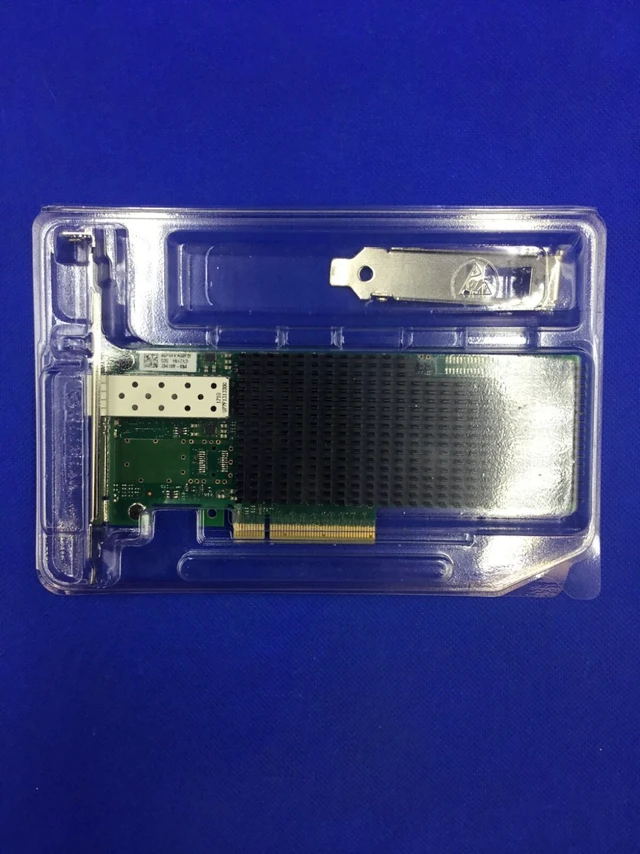 Alt view image 3 of 3 - Both Brackets XXV710-DA1 Intel XXV710 1-port PCLE Network Adapter XXV710DA1