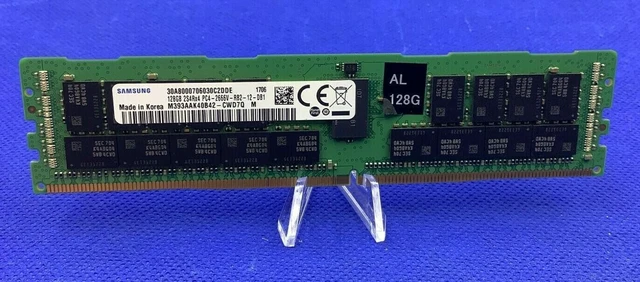 Main image of (NOT FOR HOME PC!) M393AAK40B42-CWD SAMSUNG 128GB 2S4Rx4 PC4-2666V ECC RDIMM Server Memory
