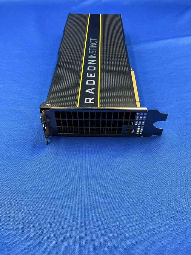 Alt view image 5 of 7 - AMD Instinct MI50 32GB HBM2 PCIe 4.0 x16 Professional Graphics Card