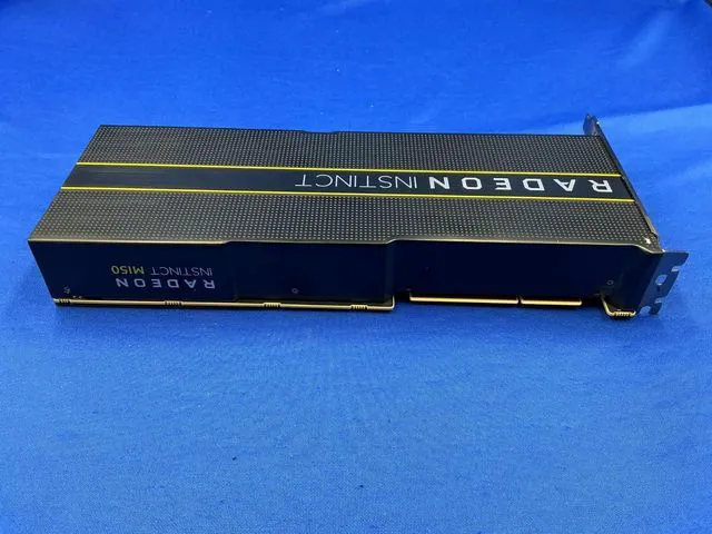Alt view image 4 of 7 - AMD Instinct MI50 32GB HBM2 PCIe 4.0 x16 Professional Graphics Card