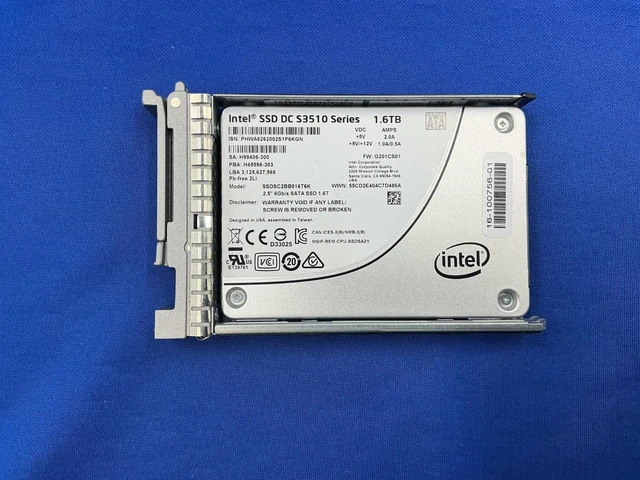 Main image of SSDSC2BB016T6K Intel DC S3510 Series 1.6TB MLC SATA 6Gbps SSD