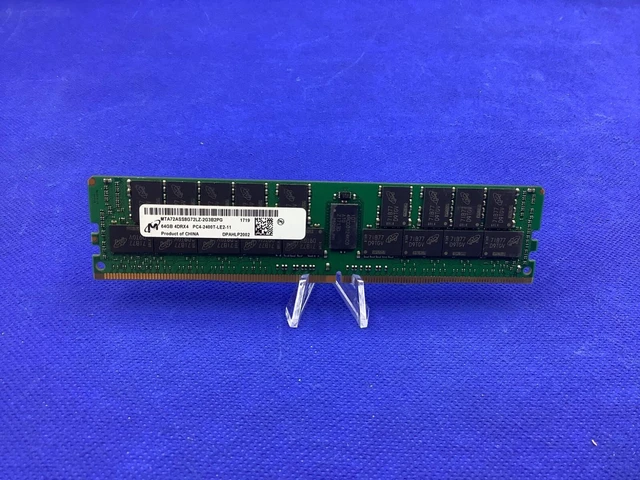 Alt view image 4 of 6 - (NOT FOR HOME PC!) MTA72ASS8G72LZ-2G3B2 MICRON 64GB 4DRX4 PC4-19200 DDR4-2400 ECC SERVER RAM
