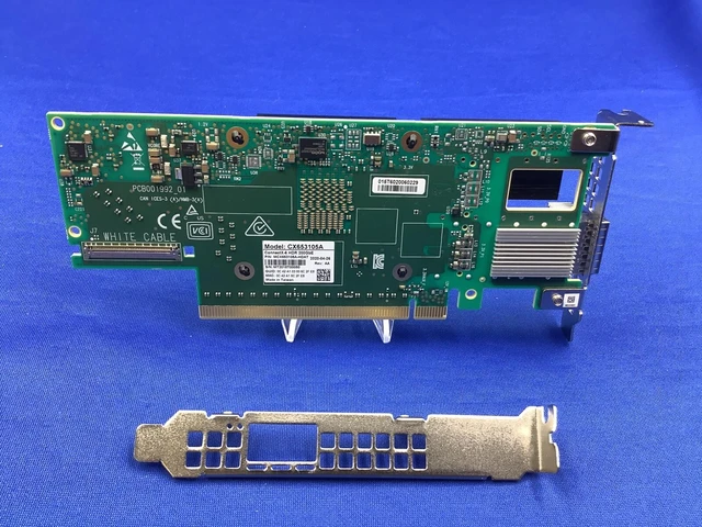 Alt view image 4 of 7 - MCX653105A-HDAT Mellanox ConnectX-6 1Port HDR 100/ 200GbE QSFP56 Adapter
