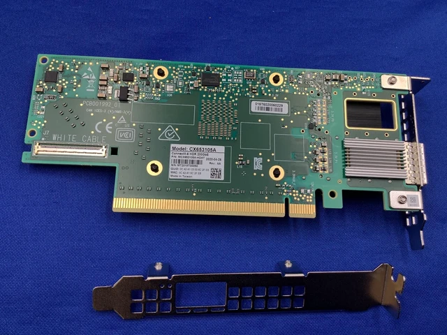 Alt view image 6 of 7 - MCX653105A-HDAT Mellanox ConnectX-6 1Port HDR 100/ 200GbE QSFP56 Adapter