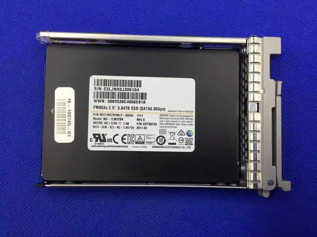 Alt view image 2 of 3 - MZ-7LM3T8N SAMSUNG PM863a 3.84TB SATA 2.5in SSD