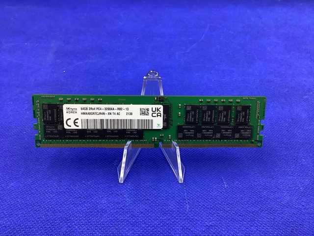 Alt view image 2 of 3 - HMAA8GR7CJR4N-XN HYNIX 64GB (1X64GB) 2RX4 PC4-3200AA MEMORY