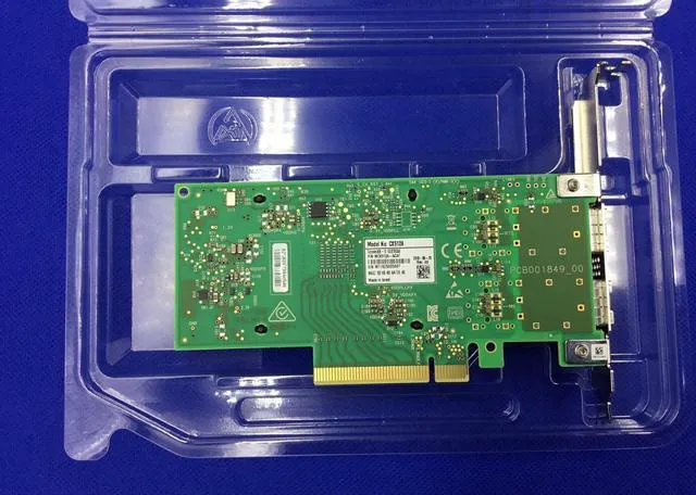 Alt view image 2 of 2 - MCX512A-ACAT Mellanox ConnectX-5 EN 10/25GbE Dual-Port SFP28 PCIe 3.0 x8 Adapter