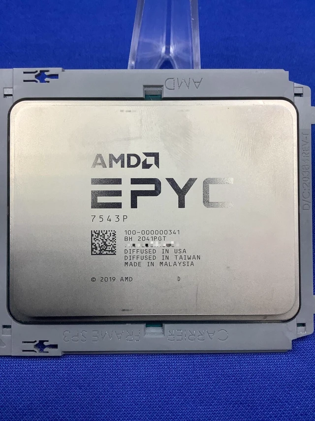 Alt view image 3 of 6 - AMD EPYC 7543P CPU 32-Core 2.8GHz SP3 225W Server Processor 100-000000341
