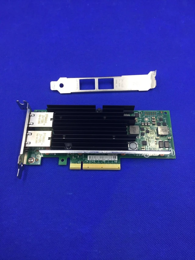 Alt view image 4 of 4 - X540T2BLK ORIGINAL INTEL 10Gb X540-T2 DUAL PORT NIC NETWORK ADAPTER X540T2BLK