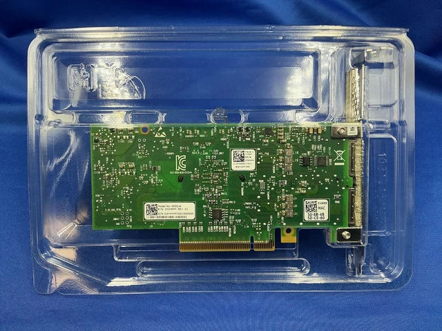 Alt view image 2 of 6 - CX324A DELL Mellanox CONNECTX-3 40GBE Dual Port QSFP+ Network Card YHMMM 0YHMMM
