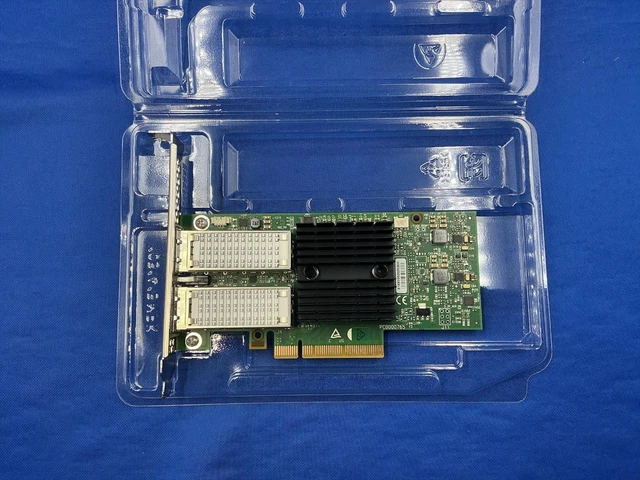 Alt view image 3 of 6 - CX324A DELL Mellanox CONNECTX-3 40GBE Dual Port QSFP+ Network Card YHMMM 0YHMMM