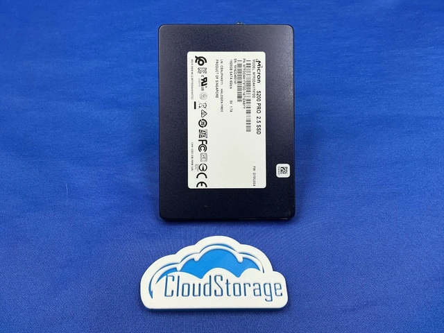 Alt view image 7 of 7 - MTFDDAK1T9TDD Micron 5200 PRO 1.92TB SATA 6Gb/s 2.5" Internal SSD