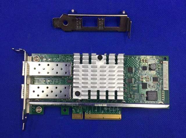 Alt view image 2 of 2 - E10G42BTDA Intel 10Gb Dual Port X520-DA2 Ethernet Adapter Controller