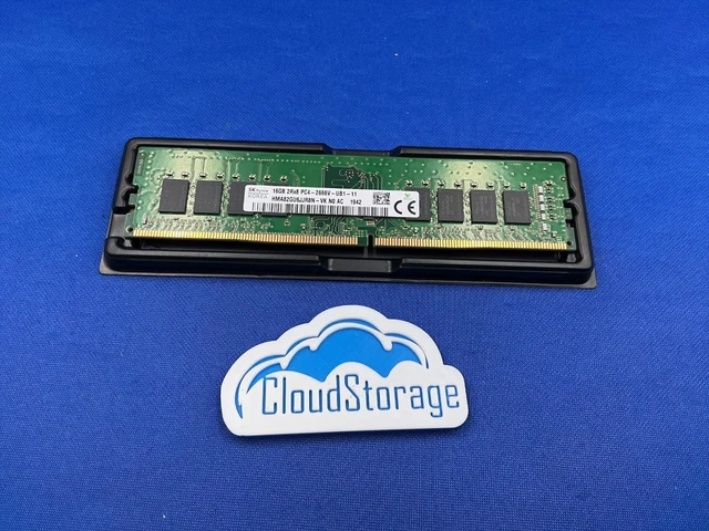 Alt view image 6 of 6 - HMA82GU6JJR8N-VK HYNIX 16GB (1X16GB) 2RX8 PC4-2666V UDIMM Desktop MEMORY