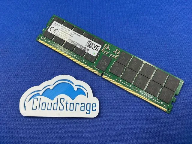 Alt view image 2 of 7 - HMCG94AGBRA631N HYNIX 64GB (1X64GB) 2RX4 PC5-5600B RDIMM MEMORY