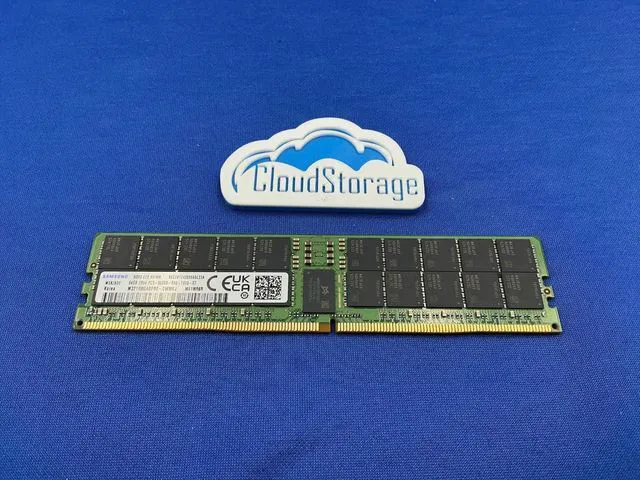 Alt view image 5 of 7 - M321R8GA0PB0-CWM SAMSUNG 64GB (1X64GB) 2RX4 PC5-5600B SERVER MEMORY