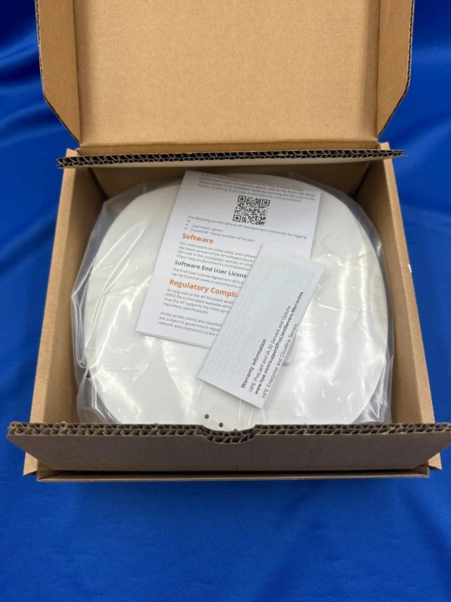 Alt view image 2 of 7 - R7J28A HPE ARUBA AP-635 (US) TRI-RADIO WI-FI 6E INTERNAL ANTENNAS CAMPUS AP