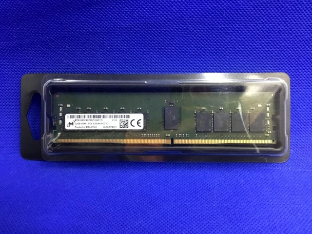 Alt view image 2 of 2 - MICRON MTA18ASF4G72PZ-3G2E1 32GB (1X32GB) 1RX4 PC4-3200AA MEMORY