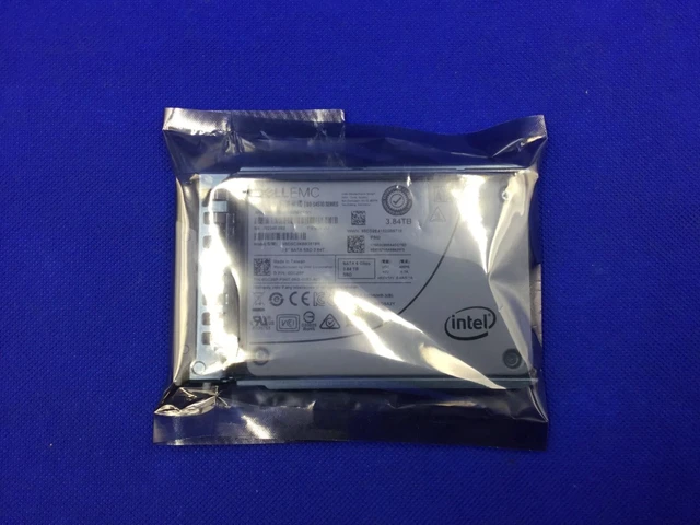 Main image of DC29P DELL INTEL 3.84TB D3-S4510 6Gb/s SATA 2.5'' SSD 0DC29P SSDSC2KB038T8R