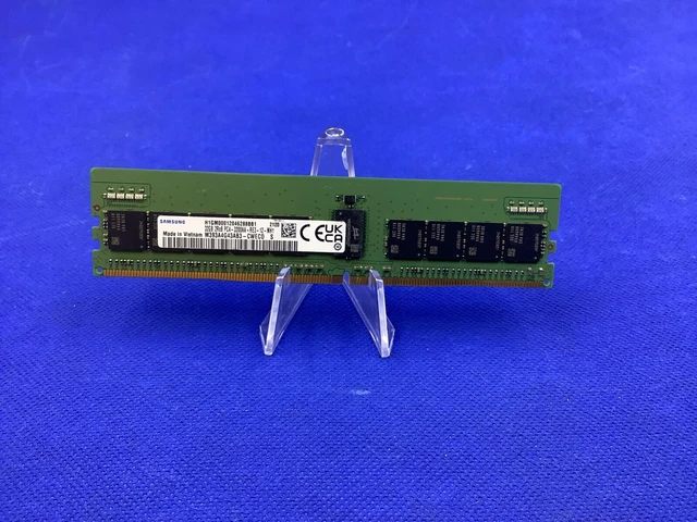 Alt view image 2 of 2 - M393A4G43AB3-CWE SAMSUNG 32GB (1X32GB) 2RX8 PC4-3200AA SERVER MEMORY