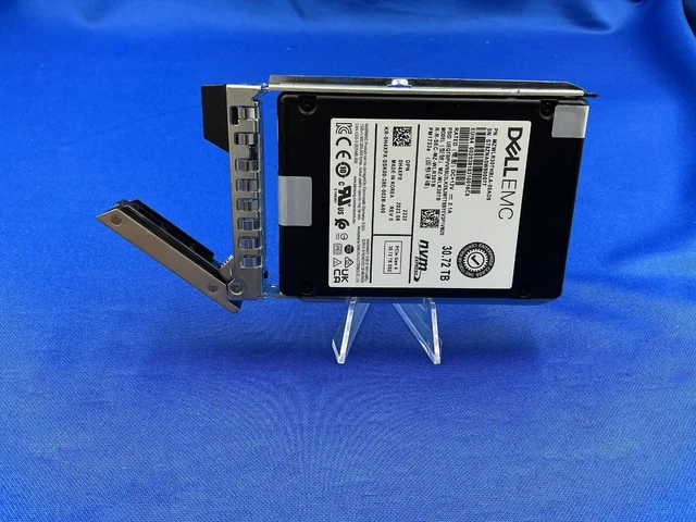 Alt view image 5 of 6 - H4XPX Dell Samsung PM1733a 30.72TB NVMe PCIe Gen4 2.5" Read Intensive SED SSD