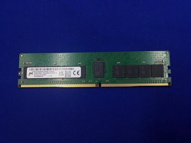 Alt view image 2 of 3 - MTA18ASF4G72PDZ-3G2B2 MICRON 32GB (1X32GB) 2RX8 PC4-3200AA MEMORY