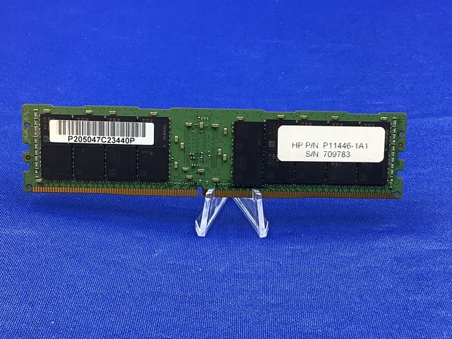 Alt view image 2 of 2 - (NOT FOR HOME PC!) P11446-1A1 HPE 64GB (1X64GB) 2RX4 PC4-3200AA REGISTERED SMART MEMORY P07650-B21