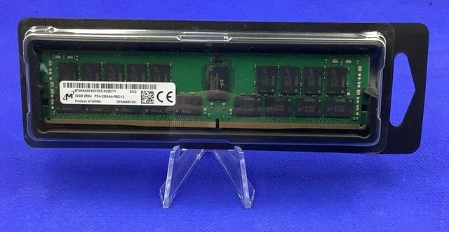 Main image of MTA36ASF4G72PZ-3G2E7 MICRON 32GB (1X32GB) 2Rx4 PC4-3200AA SERVER MEMORY