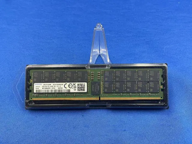 Alt view image 4 of 6 - M321R8GA0PB1-CCP SAMSUNG 64GB (1X64GB) 2Rx4 PC5-6400B RDIMM Memory