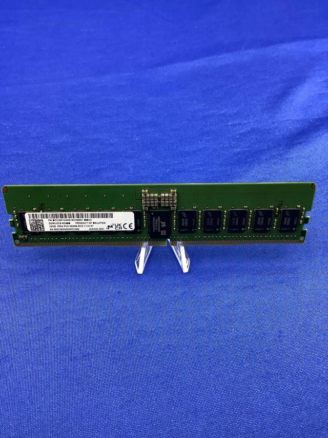 Alt view image 3 of 5 - MTC20F1045S1RC56BD1 MICRON 32GB (1x32GB) 1Rx4 PC5-5600B MEMORY