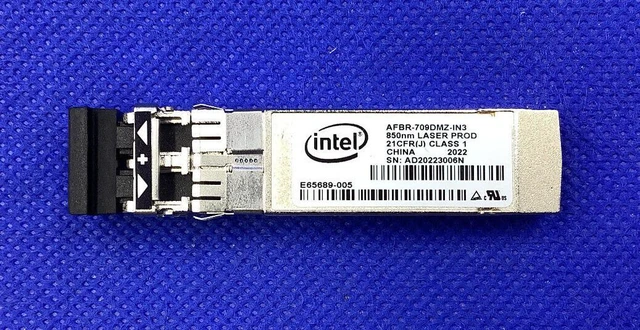 Alt view image 3 of 4 - XYD50 DELL Intel E10GSFPSR 10GB SR FC SFP+ 850nm AFBR-709DMZ-IN3