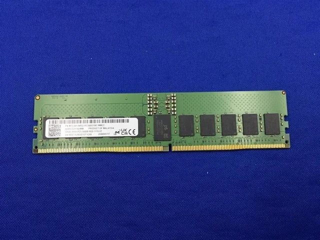 Main image of MTC20F2085S1RC56BD1001 MICRON 32GB (1X32GB) 2RX8 PC5-5600B RDIMM MEMORY