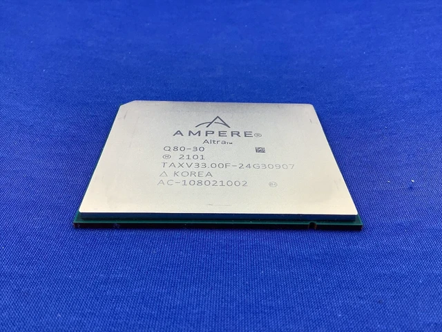 Main image of Ampere Altra Q80-30 80-Core 3.00 GHz 64-Bit Processor AC-108021002