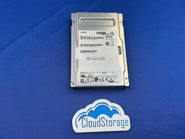 Alt view image 4 of 6 - KIOXIA CD8P-R Series 15.36TB PCIe5.0 x4 NVMe 2.5'' Internal SSD KCD8XPUG15T3