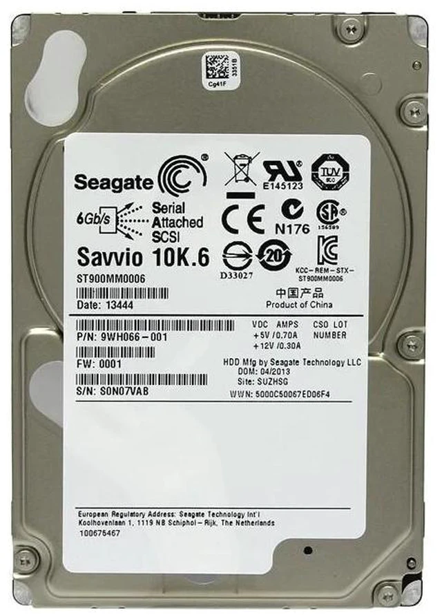 Main image of Seagate Savvio 900GB, 10000 RPM, 2.5 inch (ST900MM0006) Internal Desktop Drive