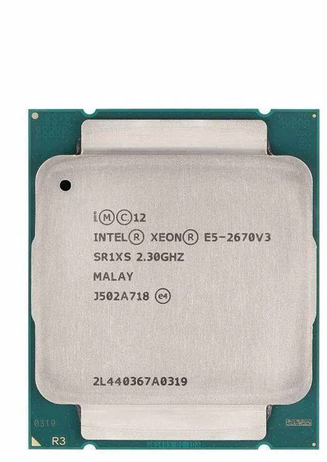 Main image of INTEL XEON E5-2670 V3 SR1XS 2.30GHz 30M 12 CORE 120W CPU PROCESSOR