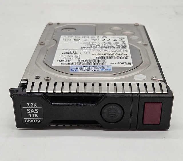 Alt view image 2 of 4 - (NOT FOR HOME PC!) HP 4TB 7200RPM SAS 12Gbps 128MB Cache (SE / 512n) 3.5" Hard Drive 819079-001