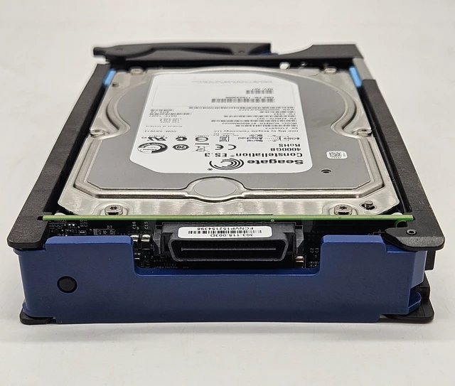 Alt view image 4 of 5 - (NOT FOR HOME PC!) EMC Seagate 4TB 7200RPM SAS 6Gbps 128MB Cache (512n) 3.5" Hard Drive 005050148