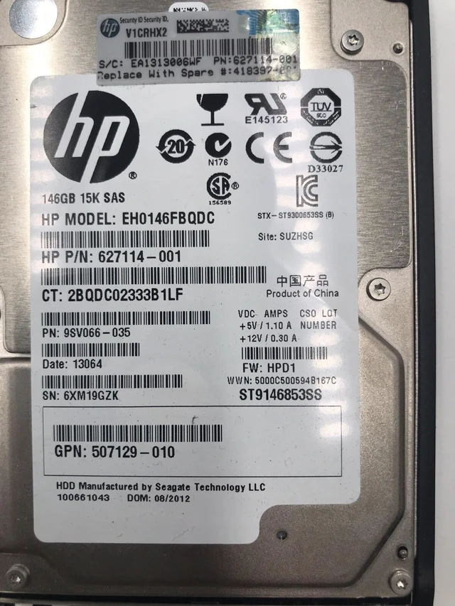 Alt view image 7 of 7 - (NOT FOR HOME PC!) 418369-B21 418397-001 HPE 36GB 15K HOT PLUG SAS 2.5 2-Port 431933-B21 432322-001