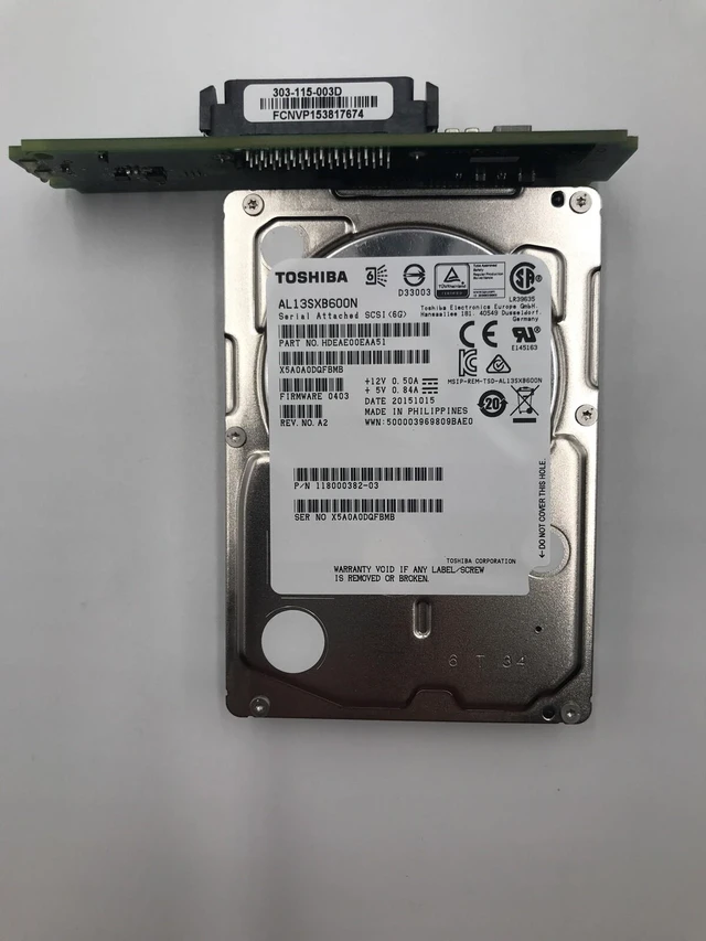 Alt view image 5 of 7 - (NOT FOR HOME PC!) EMC 005049675 9FN066-031 HDD EMC 600GB 15K 2.5in 6G SAS HDD for VNX V3-VS15-600
