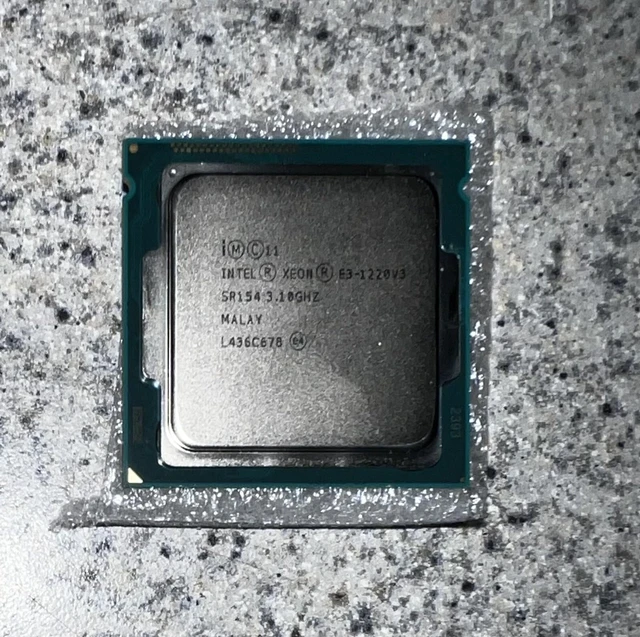 Main image of INTEL 3.10GHZ CPU 3.1GHZ 8MB SR154 E3-1220V3