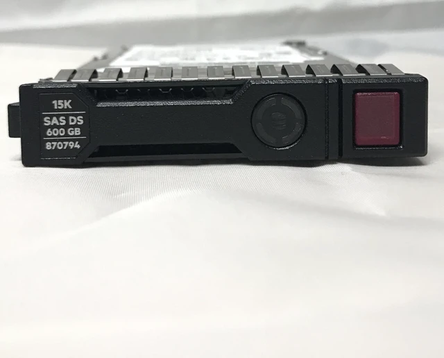 Main image of (NOT FOR HOME PC!) 870757-B21 HPE 600GB SAS 12G ENTERPRISE 15K SFF (2.5IN) 870794-001