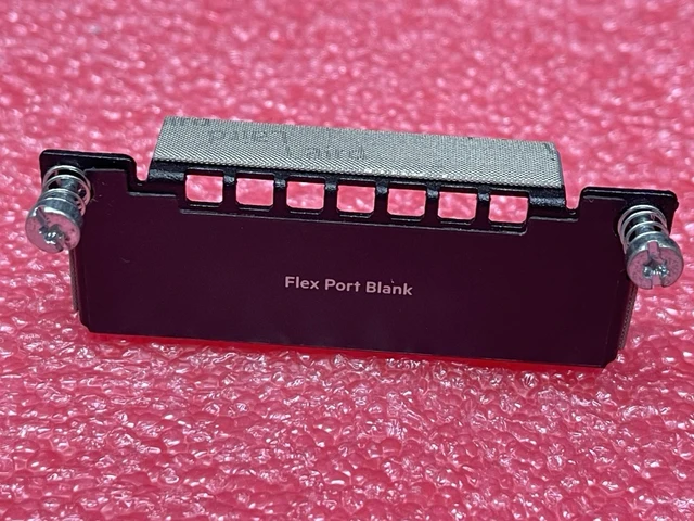 Alt view image 4 of 4 - Aruba Flex Port Blank cover 5300-0251 5060-0178 for 2930M 3810M Series Switch