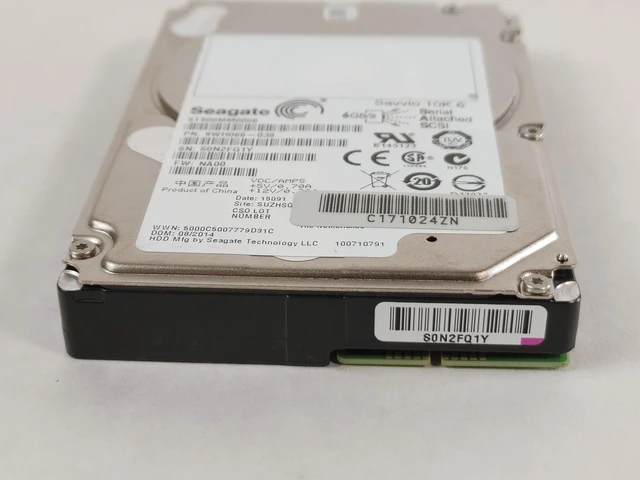 Alt view image 5 of 7 - (NOT FOR HOME PC!) Lot of 2 Seagate ST900MM0006 900 GB SAS 2 2.5 in Enterprise Hard Drive
