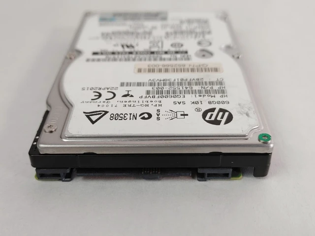 Alt view image 4 of 7 - (NOT FOR HOME PC!) Lot of 5 Hitachi HP HUC109060CSS600 600 GB SAS 2 2.5 in Enterprise Drive