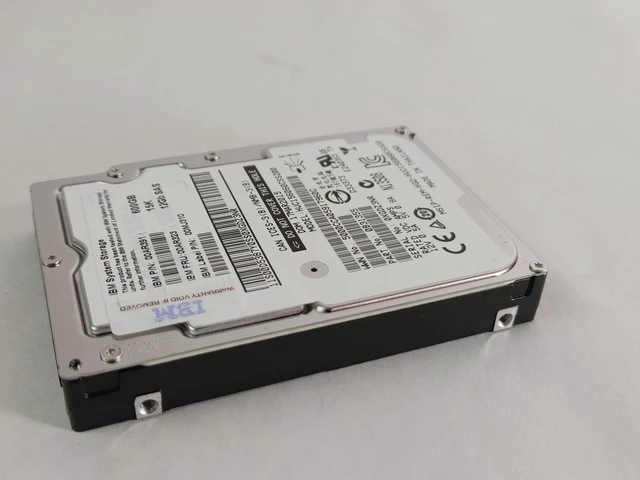 Alt view image 6 of 7 - (NOT FOR HOME PC!) Lot of 2 Hitachi IBM HUC156060CSS200 600 GB SAS 3 2.5 in Enterprise Drive