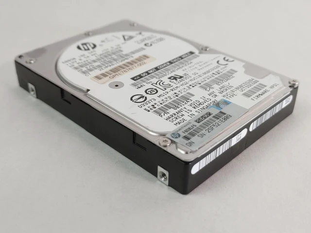 Alt view image 6 of 7 - (NOT FOR HOME PC!) Lot of 2 Hitachi HP HUC101860CSS204 600 GB SAS 3 2.5 in Enterprise Drive