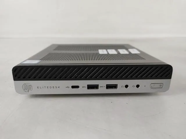 Alt view image 2 of 7 - HP EliteDesk 800 G5 DM Intel Core i5-9600 3.10 GHz 8 GB DDR4 Desktop No HDD